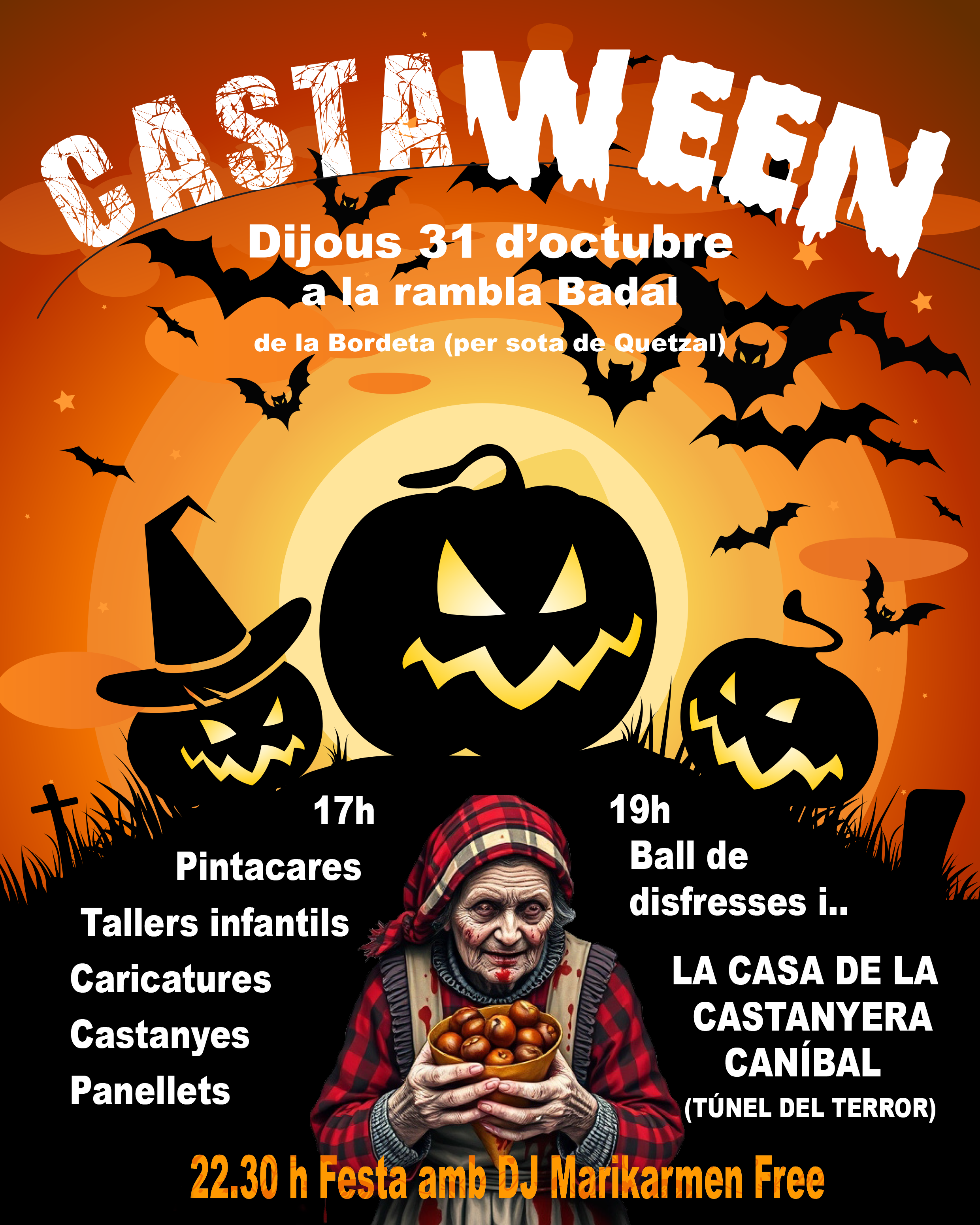 Castaween a la rambla